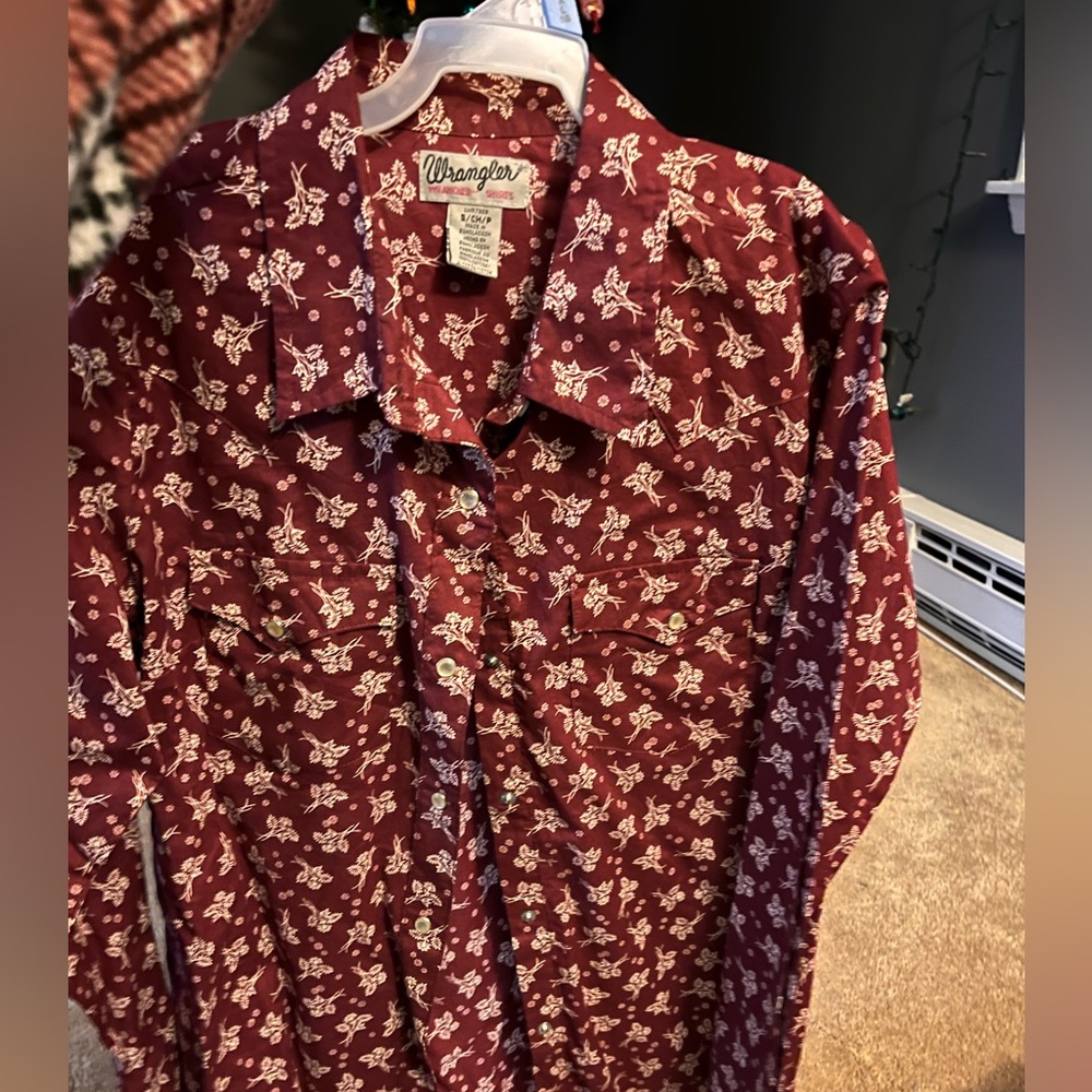 wrangler rodeo shirt